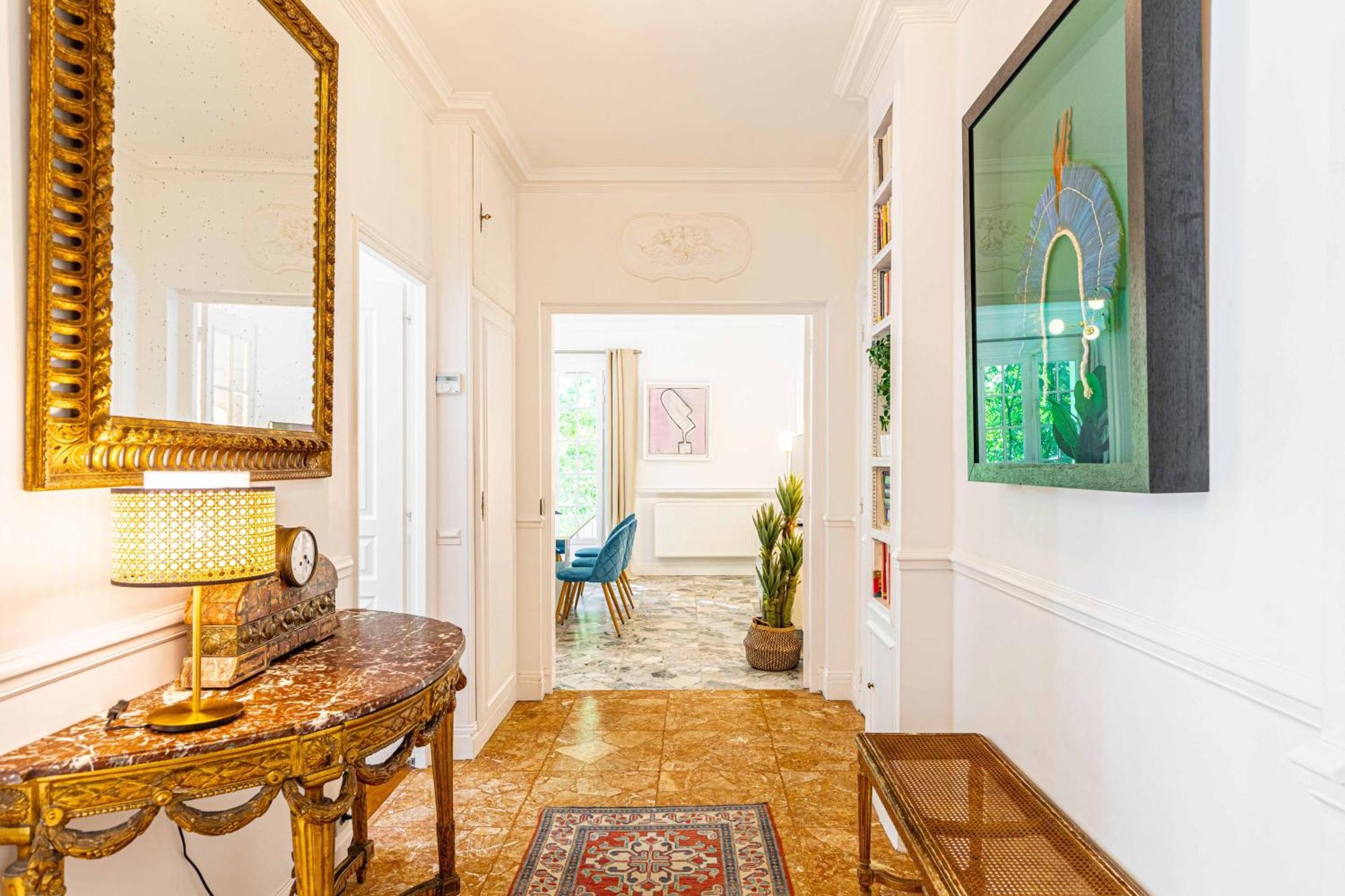 Grand & Classy Apartment With Private Garden, Villa Des Ammonites Мёдон Экстерьер фото